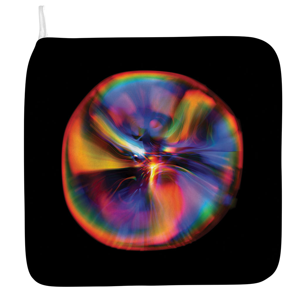 Rave Bubble Print Hand Towel