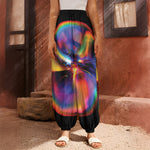 Rave Bubble Print Harem Pants