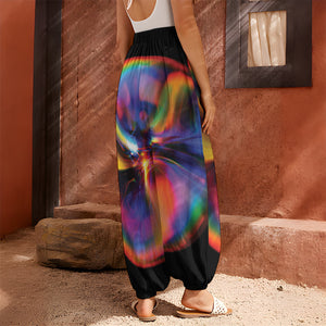 Rave Bubble Print Harem Pants