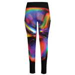 Rave Bubble Print High-Waisted Pocket Leggings