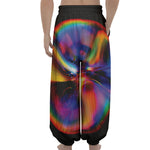 Rave Bubble Print Lantern Pants