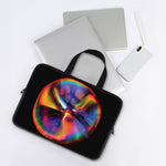 Rave Bubble Print Laptop Sleeve With Handle