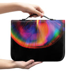 Rave Bubble Print Leather Bible Cover