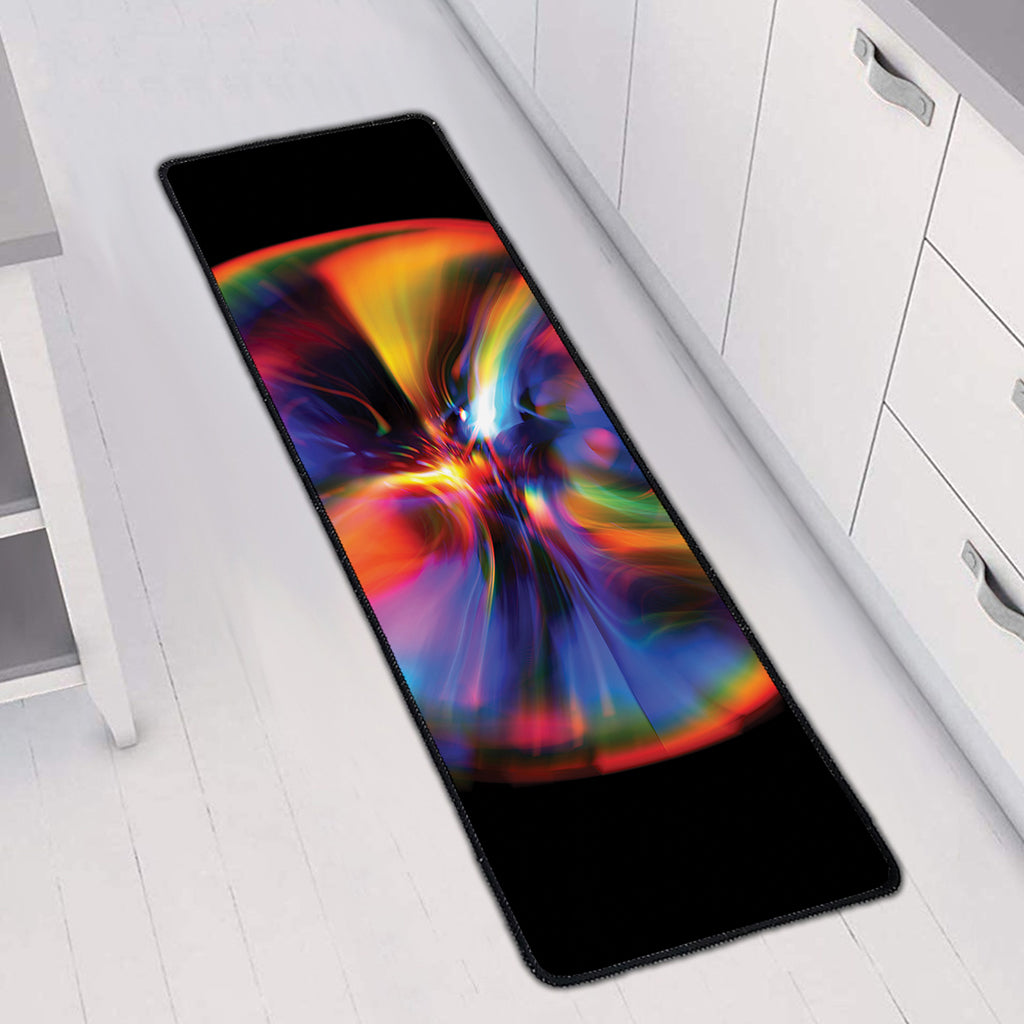 Rave Bubble Print Long Kitchen Mat