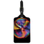 Rave Bubble Print Luggage Tag