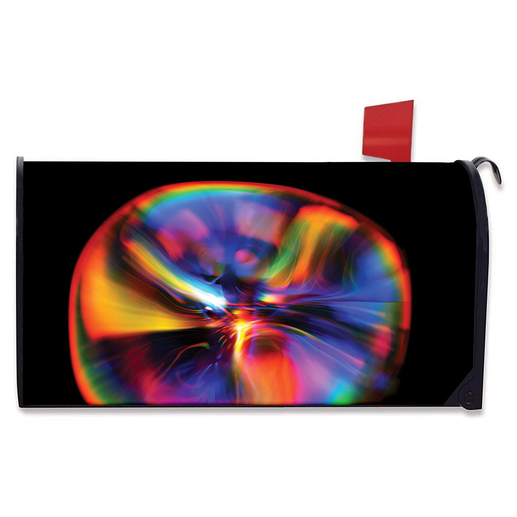 Rave Bubble Print Mailbox Cover