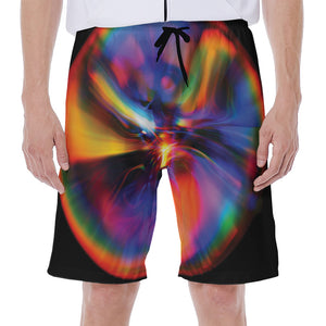 Rave Bubble Print Men's Beach Shorts