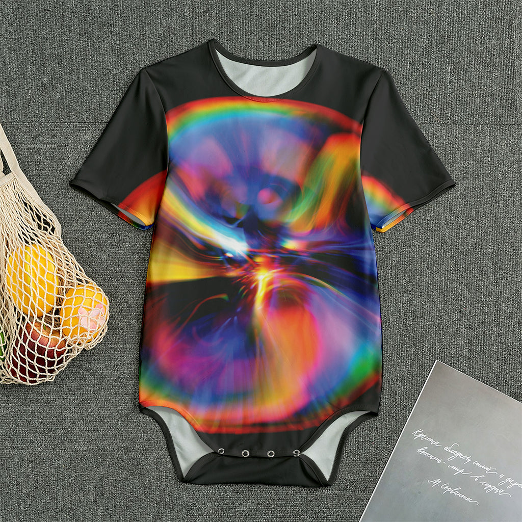 Rave Bubble Print Men's Bodysuit