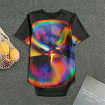 Rave Bubble Print Men's Bodysuit