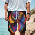 Rave Bubble Print Men's Cargo Shorts