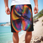 Rave Bubble Print Men's Cargo Shorts