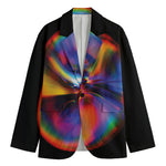 Rave Bubble Print Men's Cotton Blazer