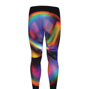 Rave Bubble Print Men's leggings