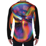 Rave Bubble Print Men's Long Sleeve T-Shirt