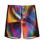 Rave Bubble Print Men's Sports Shorts
