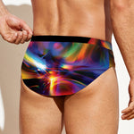Rave Bubble Print Men's Swim Briefs
