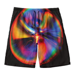 Rave Bubble Print Men's Swim Trunks