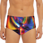 Rave Bubble Print Men's Triangle Swim Briefs