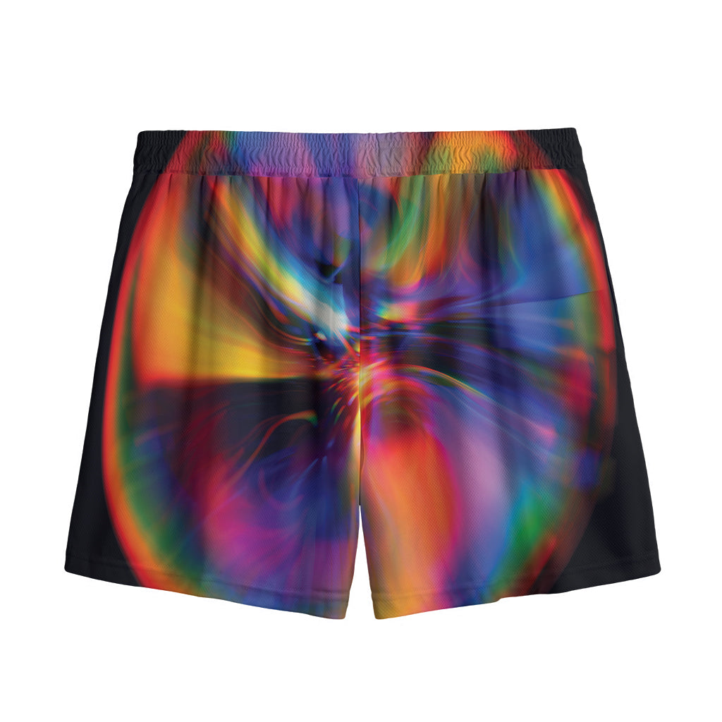 Rave Bubble Print Mesh Shorts