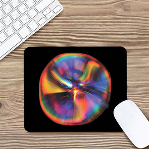 Rave Bubble Print Mouse Pad