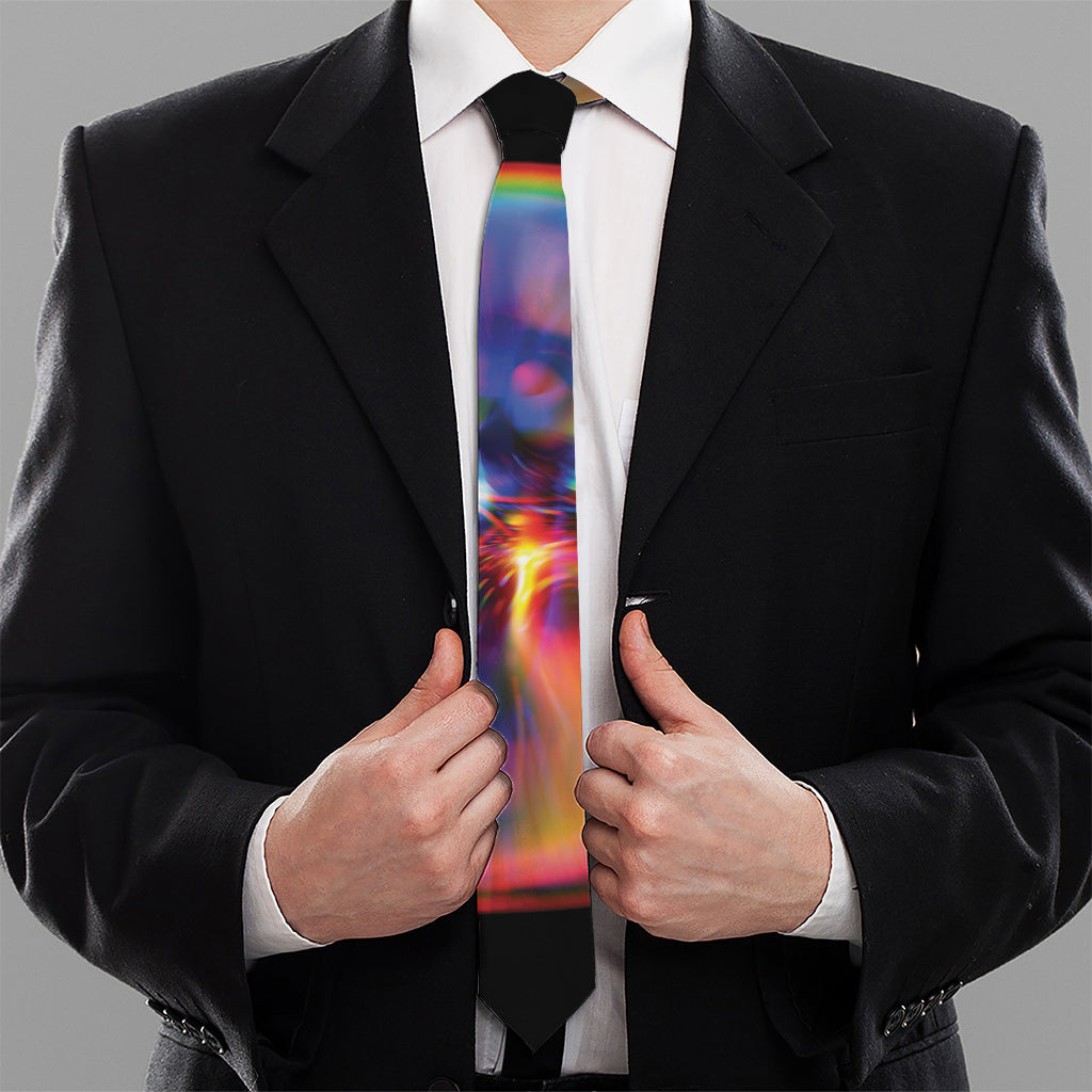 Rave Bubble Print Necktie