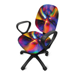 Rave Bubble Print Office Chair Cover