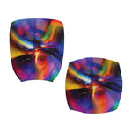 Rave Bubble Print Office Chair Cover