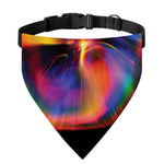 Rave Bubble Print Over The Collar Dog Bandana