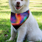 Rave Bubble Print Over The Collar Dog Bandana