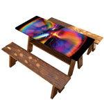 Rave Bubble Print Picnic Table Cover