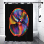 Rave Bubble Print Premium Shower Curtain