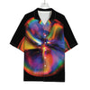 Rave Bubble Print Rayon Hawaiian Shirt