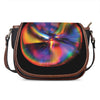 Rave Bubble Print Saddle Bag