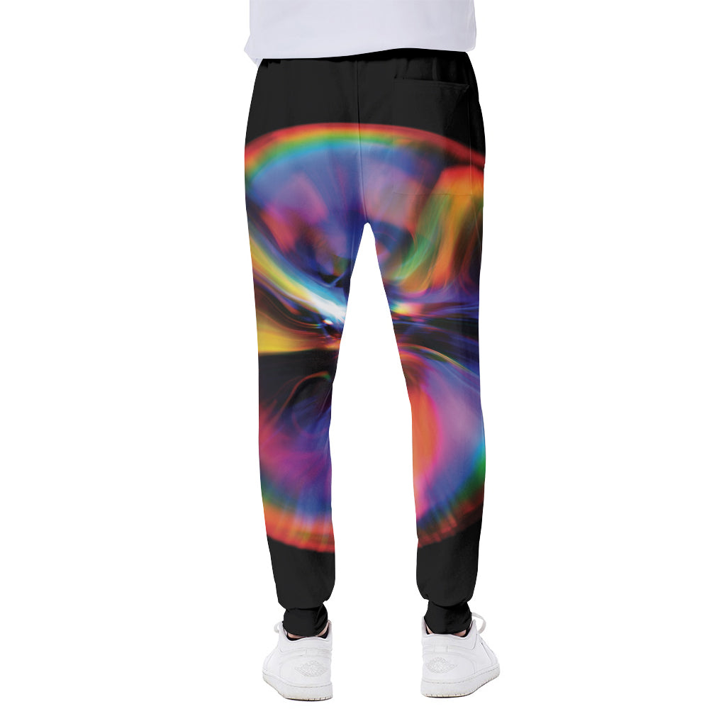 Rave Bubble Print Scuba Joggers