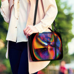 Rave Bubble Print Shoulder Strap Bible Bag