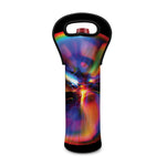 Rave Bubble Print Single Neoprene Wine Tote