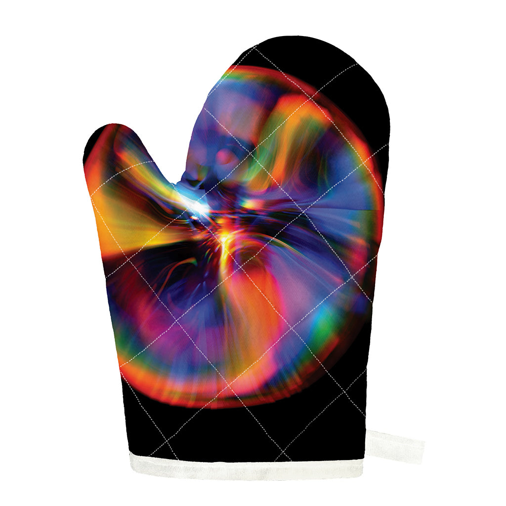 Rave Bubble Print Single Oven Mitt