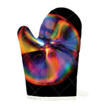 Rave Bubble Print Single Oven Mitt