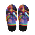 Rave Bubble Print Slippers