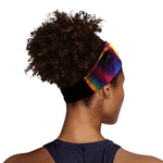 Rave Bubble Print Sports Headband