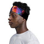 Rave Bubble Print Sports Headband