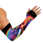 Rave Bubble Print Sun Protection Arm Sleeves