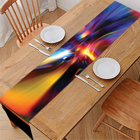 Rave Bubble Print Table Runner
