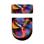 Rave Bubble Print Toilet Lid And Tank Cover Set