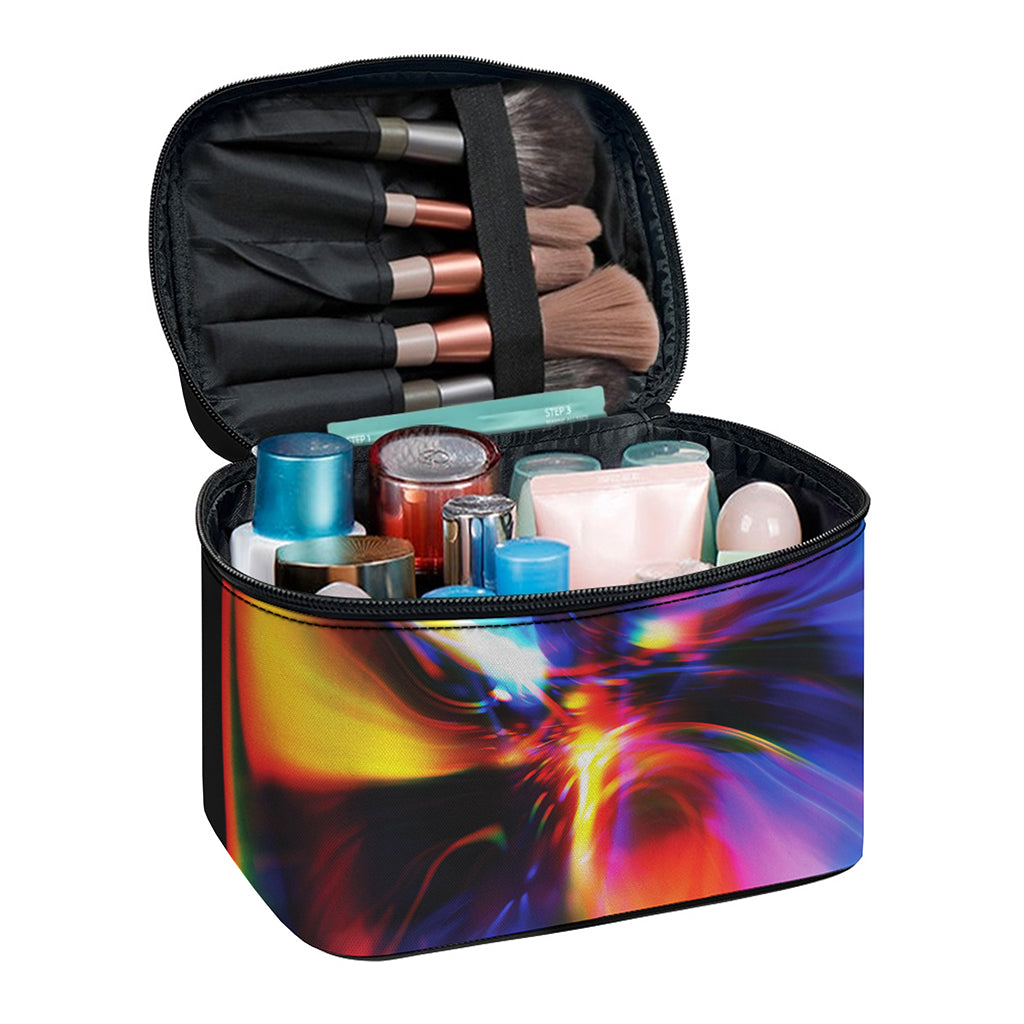 Rave Bubble Print Travel Makeup Bag