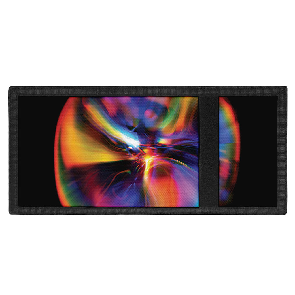 Rave Bubble Print Trifold Wallet