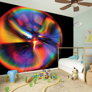 Rave Bubble Print Wall Sticker