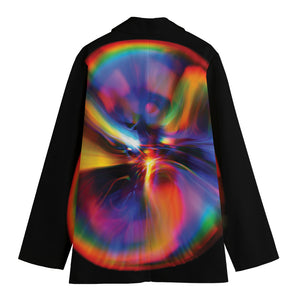 Rave Bubble Print Women's Blazer