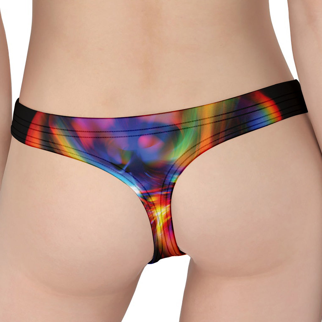 Rave Bubble Print Women's Thong