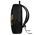 Raven Masonic Eye Print 17 Inch Backpack